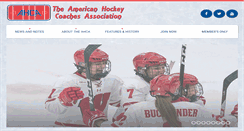 Desktop Screenshot of ahcahockey.com